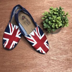 Lil Bobs from Skechers UK Flag Slip On Shoes